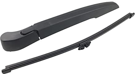 Riloer 1 limpiaparabrisas trasero + brazo limpiaparabrisas para compatible con BMW X3 (F25) 2011 2012 2013 2014 2015 2016 2017, 61627213242, 61627213241, 61627161030, 1510115