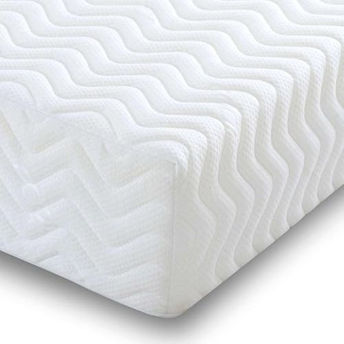 Hybrid Memory foam Mattress – Diamond Memory Foam Mattress with Reflex Foam | Medium Firm | 3ft Single With Free Pillow (Single)