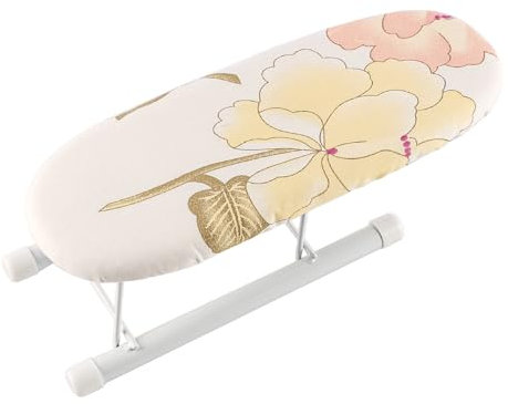 Sarini Ärmel-Bügelbrett, Platzsparend und Kompakt - Mini-Basics Tisch-Bügelbrett für Hemdärmel, Tragbar zum Einfachen Bügeln von Hemden und Ärmeln