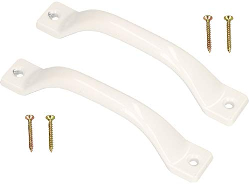 KOTARBAU® 2er Set Möbelgriff 140 mm Weiß Küchengriff Schrankgriff Schubladengriff Ladengriff Bogengriff Türgriff für Schubladen Türen