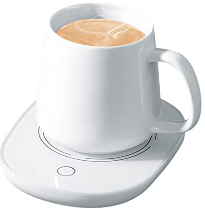 Coffee Mug Warmer for Desk- USB Cup Heater, Gravity Sensor Switch, Coffee Heater Office and Home, Beverage Heater for Coffee, Tea, Water, Cocoa, Milk, Office Desk Home Birthday Christmas Gift