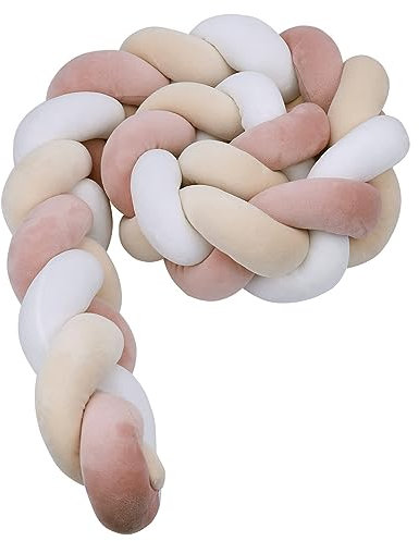 IIQI® geflochtenes Seitenschläferkissen, Superweich Knotenkissen, Deko Kissen Für Wohnzimmer (A1,200cm)