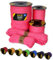EdcX Paracord 4 mm, 35+ Volltonfarben (10 m, 15 m, 30 m, 50 m, 100 m, 300 m) | Ideal zum Basteln, Camping, Outdoor | 100% Nylonseil 4 mm| Paracord 550 Typ III (Pastel Pink, 10 m)