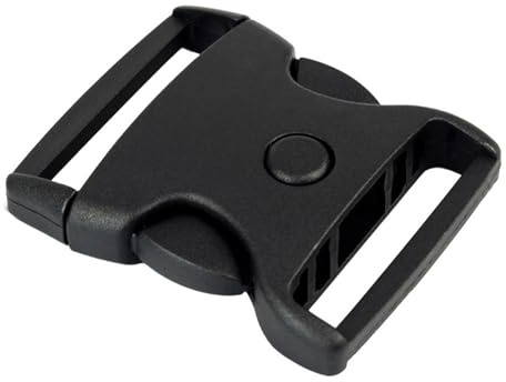 CANNXI Hebillas de repuesto, hebillas de liberación lateral rápida, cierres de clip, hebillas multifuncionales, hebillas tácticas para cinturón