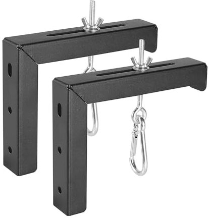 ZIDDAR Soporte de pantalla de proyector de 6 pulgadas, soporte en L, soportes de montaje en pared/techo, configuración rápida con todos los accesorios incluidos