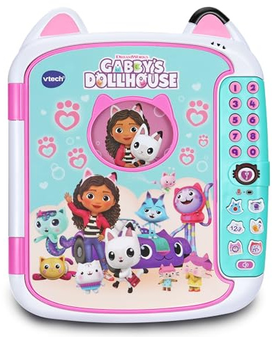 Gabby’s Dollhouse: Secret Safe My Cat-tastic Diary, Official Character, Interactive Diary, 10 Songs & Melodies, Includes Notebook and Pen, Gifts for Kids 4, 5, 6+ Years, English Version