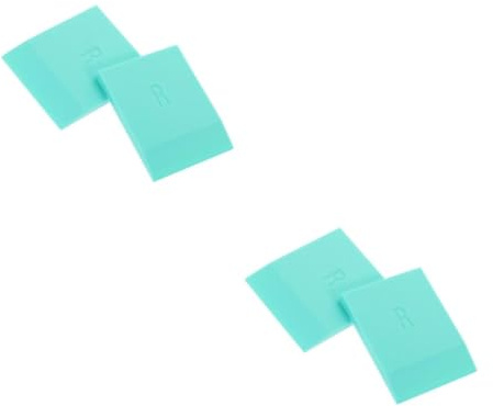 HOMSFOU 4 Pezzi Spatole per Serigrafia Gomma Accessorio Resistente e Facile da Usare per Stampa per Inchiostri e Applicazioni Stampa