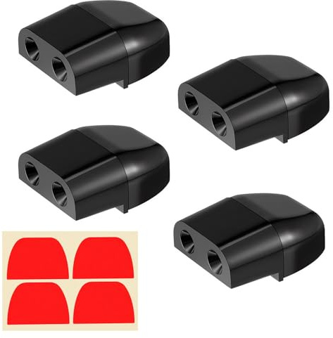 VoltCozy Ahuyentador de Jabalíes para Coche 4 uds Disuasión Ultrasónica Ahuyentador de Animales para Coche Ciervos/Jabalí Silbato de Alerta de Animales Fácil Instalación Ligero