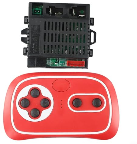Weelye RX57 Ricevitore 6V 12V e trasmettitore 2.4G per bambini elettrico Ride On Car, parte di ricambio con certificazione CE/FCC, facile installazione, design (TX20 e RX57 12V)