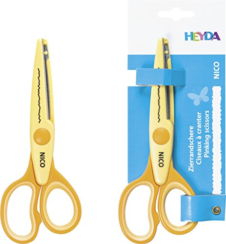 HEYDA Zierrandschere 16cm Motiv Nico