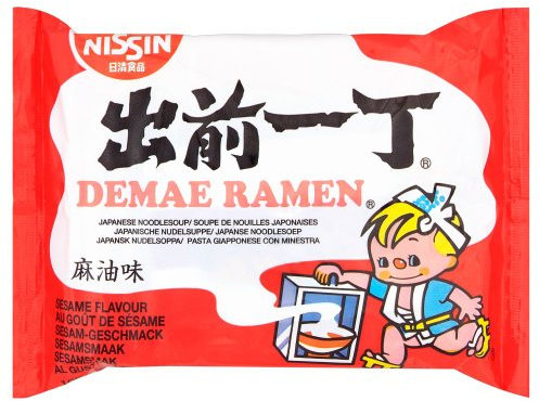 Nissin Sesame Oil Flavour Instant Noodles 100 g (Pack of 30)