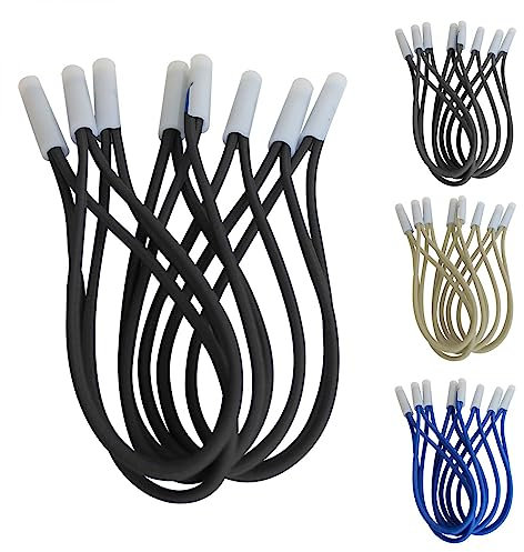 Linxor ® Lot de 10 tendeurs sandows Cabiclic avec Embout basculant - 4 Coloris