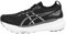 ASICS Men's Gel-Kayano 31 Sneaker, Black White, 6 UK