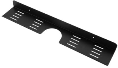 Wandmontiertes Badezimmer-Wasserhahn-Regal, 1 Stück, schwarzes Aluminium-Aufbewahrungsregal für Badezimmer, langlebiger und stilvoller Wasserhahn-Halter für platzsparende Aufbewahrungslösungen