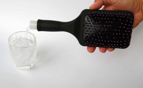 Binocktails Bev-Brush, geheimes Getränkefläschen in Haarbürsten-Form
