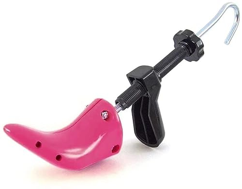 CuteHome High Heel Shoe Stretcher(1 unit), Expands Length and Width of Tight Footwear, UK Lady Size 2-8 (Red)