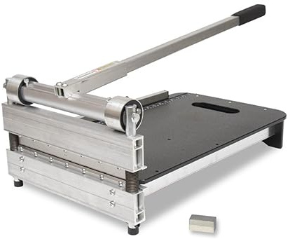 MARSHALLTOWN Bullet EZ Shear 13 Inch Marksman Flooring Cutter, Professional-Grade Vinyl Plank and LVP Shear, 90-Degree and 45-Degree Cuts, Laminate Floor Cutter, Made in USA, ES00-1113