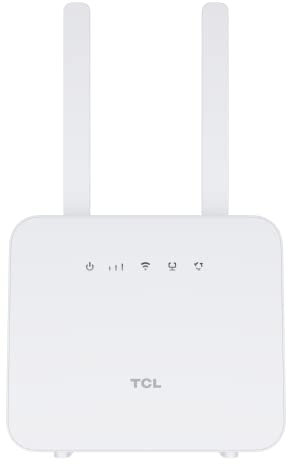 TCL LinkHub – HH42CV2 Home Station Router 4G, LTE (CAT.4), SIM-Karten-Unterstützung, WLAN, Hotspot für bis zu 32 Benutzer, Weiß