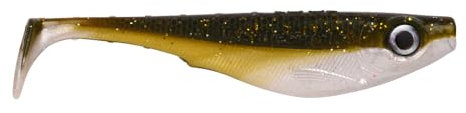 SPRO IRIS The Shad - Softbait zum Angeln auf Zander, Barsch und Hecht | Angelköder, Gummifisch fürs aktive Angeln Ideal fürs Raubfischangeln (UV Baitfish, 10cm)
