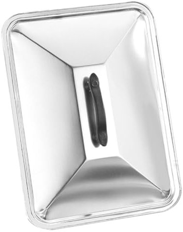 Toddmomy Cubierta De Acero Inoxidable para Alimentos Tapa para Parrilla BBQ Protector De Platos Utensilio De Cocina Práctico y Conveniente