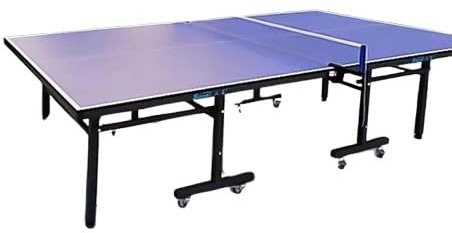 Mesa Ping Pong Exterior & Plegable, Impermeable & Móvil con Ruedas(with Wheels)