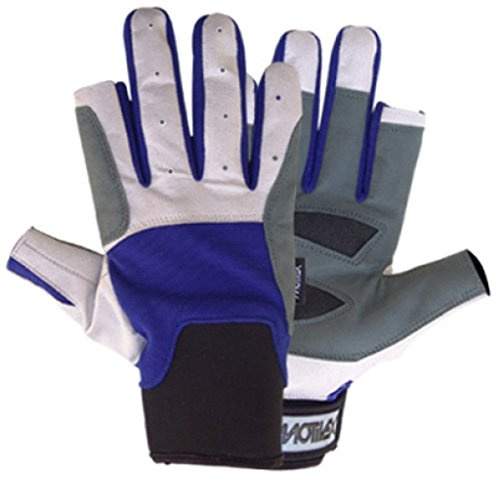 MOTIVEX Segelhandschuhe extra griffig mit Neopreneinsatz 2 Finger geschnitten Grösse S