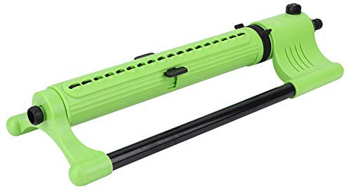 Adjustable Oscillating Lawn Sprinkler with Range Width Control - Automatic Rotating Watering System for Gardens Covers up to 2690.97 sq ft