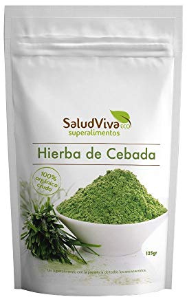 Salud Viva Hierba de Cebada Bio en polvo 125 gramos