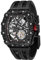 TSAR BOMBA Herrenuhr Automatik Carbon Fiber Uhren Herren- Japanisches Mechanische Uhrwerk-Saphirglas - 51M Wasserdicht-Lünette aus Kohlefaser-Silikonarmband-Luxus Leuchtend Quadratische Uhr