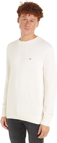 Tommy Jeans Jersey de Punto para Hombre Cuello Redondo