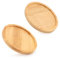2 Pezzi Sottobicchiere per Candele Rotondo,Sottobicchieri in Bambù Rotondi,Sottobicchieri per Candele,Sottobicchieri Legno,per Portacandele,Sottobicchieri,Decorazioni e Cerimonie Festive