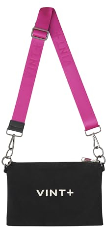 VINT+ Canvas In & Out Bag – Handtasche Schultertasche für Damen – Zubehör für Canvas Small Bag – Umhängetasche aus Wasserabweisender Baumwolle – Mit oder Ohne Gurt