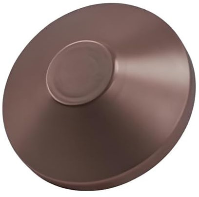 Copripalo Pali per Recinzioni rotondi, Tappo per Pali in Rame ø120 mm, Copertura Pali in Legno per Recinzione, Cappuccio Paletti per Recinzione, Copri Pilastro Conico