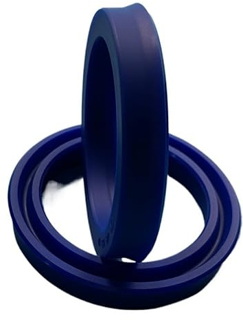 Hardware Fittings Polyurethane UN 53 * 63 * 6 53x63x6 65 * 75 * 6 65x75x6 U Cup Lip Cylinder Piston Hydraulic Rotary Shaft Rod Ring Gasket Wiper Oil Seal Seal Washer(8Pcs 53x63x6)