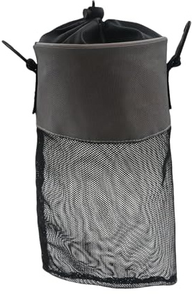 FytStycale Borsa per mollette da bucato in rete, organizer per mollette da bucato da appendere, organizer per la conservazione delle da per la casa, Nero