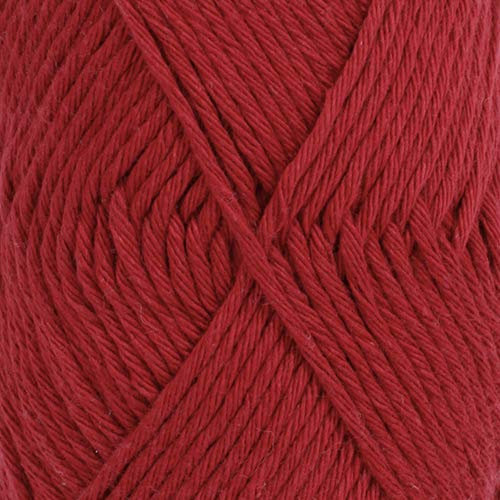 Paris - Garnstudio Strickmuster Aran Mehrfach Farben bei versehentlichem Fallenlassen 100% Baumwollgarn 37 Rusty Red