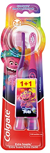 Colgate Fun Smile, Cepillo de Dientes - Pack 4 ud