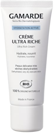 GAMARDE Bio-Kosmetik I Ultra Reichhaltige Creme - Hydration Aktiv - Feuchtigkeitspflege - Tube 40 g 1400005