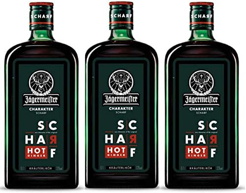 Jägermeister Scharf 3 x 0,7 Liter limitiert