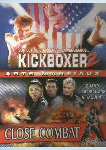 kickboxer 2 + close combat 2 films art martiaux 2 dvds