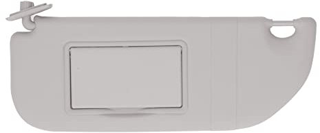 Visera para el Sol del Lado del Conductor, Visera Izquierda 98056713DS, 98038433DS Parasol antideslumbrante de Repuesto en Color Gris, Accesorios para Coche Compatible con citroën c3 301