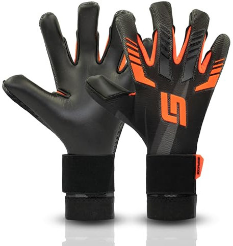 GRIPMODE Torwarthandschuhe Herren Gravity Hybrid 2.0 - Fußball Torwarthandschuhe mit verlängerter Fangfläche und ultraleichtem Obermaterial - Fußballhandschuhe Griptec® Latex Innenbelag - Größe 9