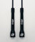 Exigo® Stealth Super Pro Springseil, verstellbar, Springseil, Deluxe, Boxer, Boxen, Schwarz