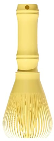 Matcha vispset – omrörningsborste för släta blandningar | diskmaskinssäker med ergonomiskt handtag, effektivt blandningsverktyg, resevänligt tillbehör för kafé hemmakök, grön