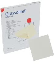 GRASSOLIND Salbenkompressen 10x10 cm steril 50 St