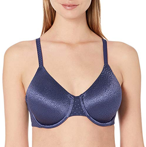 Wacoal Women's Back Appeal Underwire Bra Full Coverage, Eclipse, 34E