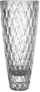 Villeroy & Boch 11-7299-0883 Boston, Elegant, Decorative Candlestick for Taper Candles, Crystal, Transparent, 9.4 cm, Glass