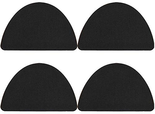 Shoe Toebox Toeburst Blowout Hole Prevention Repair Inserts/Patches (Black)