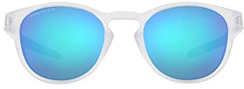 Oakley Wire Tap 2.44 Sunglasses, mattes Kristall/Prizm Saphir, 53/21/139 Herren, Mattes Kristall/Prizm Saphir, 53/21/139