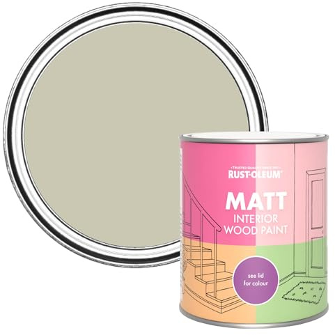 Rust-Oleum Beige Interior Wood Paint in Matt Finish - Half Light 750ml